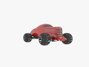 Dune Car 3D Модель