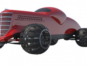Dune Car 3D Model