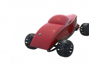 Dune Car 3D Model