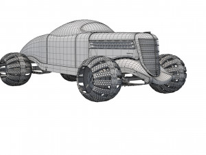 Dune Car 3D Model