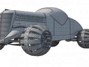 Dune Car 3D Model