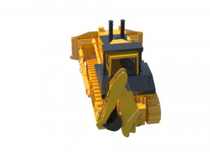 Multi Purpose Bulldozer ChTZ 10M 3D मॉडल