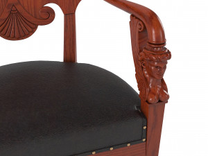 Gambs Chair by Heinrich Daniel Gambs 3D Model