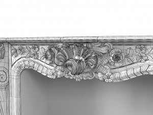 Classic Fireplace Modelo 3D