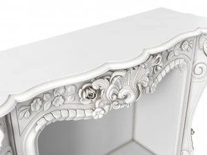 Classic Fireplace 3D Model