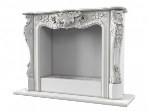 Classic Fireplace Modelo 3D