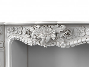 Classic Fireplace Modelo 3D