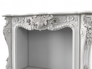 Classic Fireplace Modelo 3D