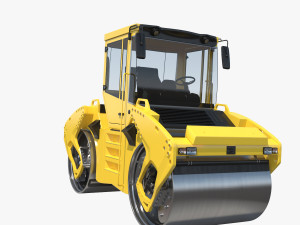 Asphalt Roller Modelo 3D