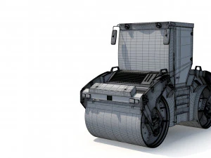 Rullo per asfalto Modello 3D