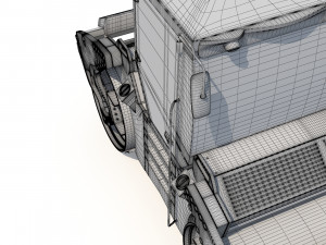 Asphalt Roller 3D Model