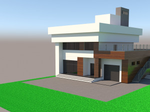 Modern House 3D Модель