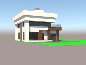 Modern House 3D Модель