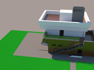 Modern House 3D Модель