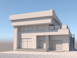 Modern House 3D Модель