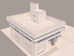 Modern House 3D Модель