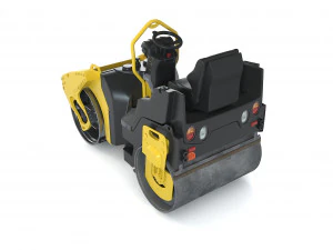 Asfalt Roller 3D Model