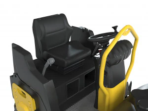 Asfalt Roller 3D Model