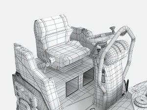 Asfalt Roller 3D Model