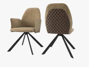 ロビン回転椅子セット 3Dモデル