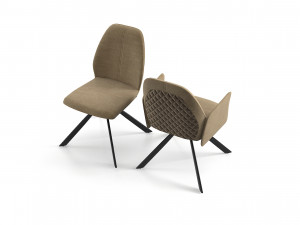 Robin swivel Chairs set 3D Model
