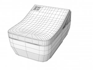TOTO Washlet SG wall mounted toilet 3D Model