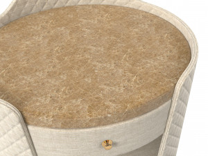 Estetica Palladium Nightstand 3D Модель