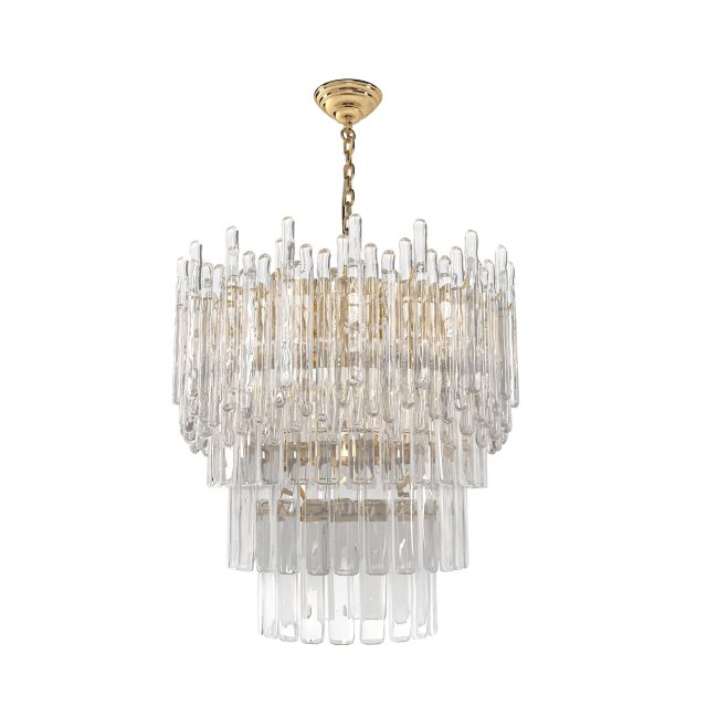 Cloyd NANSEN C12 diam58cm ref 10701 chandelier 3D Model .c4d .max .obj .3ds .fbx .stl .blend 