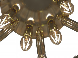Cloyd NANSEN C12 diam58cm ref 10701 chandelier 3D Model