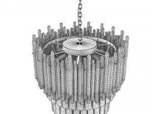 Cloyd NANSEN C12 diam58cm ref 10701 chandelier 3D Model