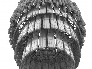 Cloyd NANSEN C12 diam58cm ref 10701 chandelier 3D Model