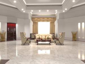 Model of the Entrance Hall Model 3D