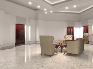 Model of the Entrance Hall Model 3D