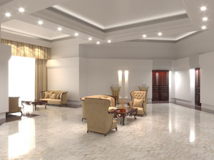 Model of the Entrance Hall Model 3D