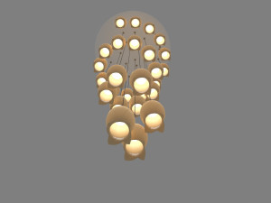 Cloyd-1381-sd-10812-220603 chandelier Model 3D