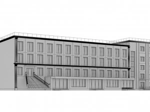 City Building 3D Model