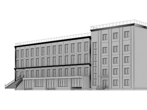 City Building 3D Model