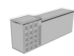 City Building 3D Model