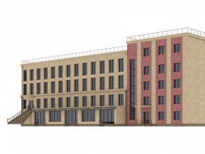 City Building 3D Model