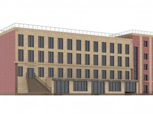 City Building 3D Model