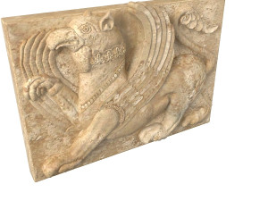 Grifon barelef 3D Модель