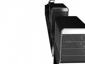 Bistroself service line sections by astra 3D Model