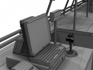 Bistroself service line sections by astra Modèle 3D