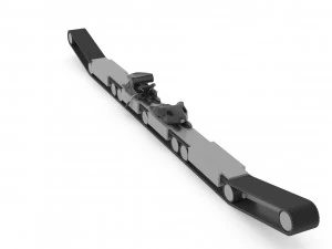 Electric mountauin ski concept v1 3D Model