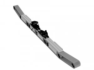 Electric mountauin ski concept v1 3D Model