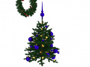 Christmas Set of 2 3D Model