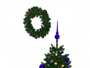 Christmas Set of 2 3D Model