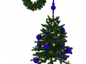 Christmas Set of 2 3D Model