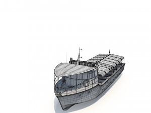 Touristic Boat 3Dモデル