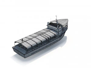 Touristic Boat 3D Model